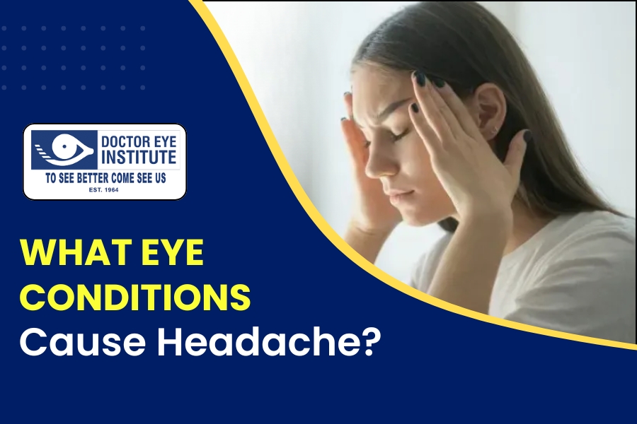 frequent eye conditions that can lead to headaches