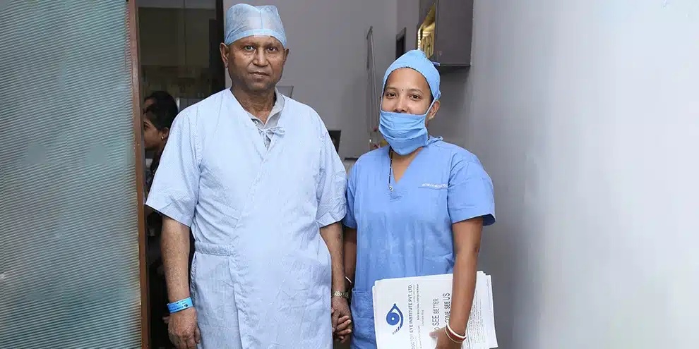 Doctor and Nurse standing together