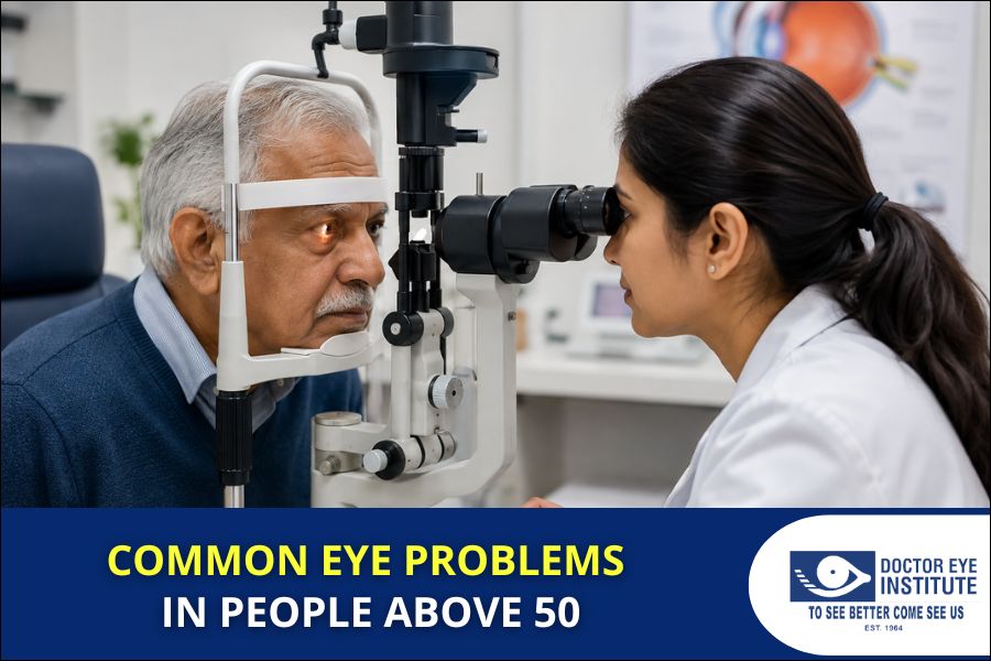 Common Eye Problems in People Above 50